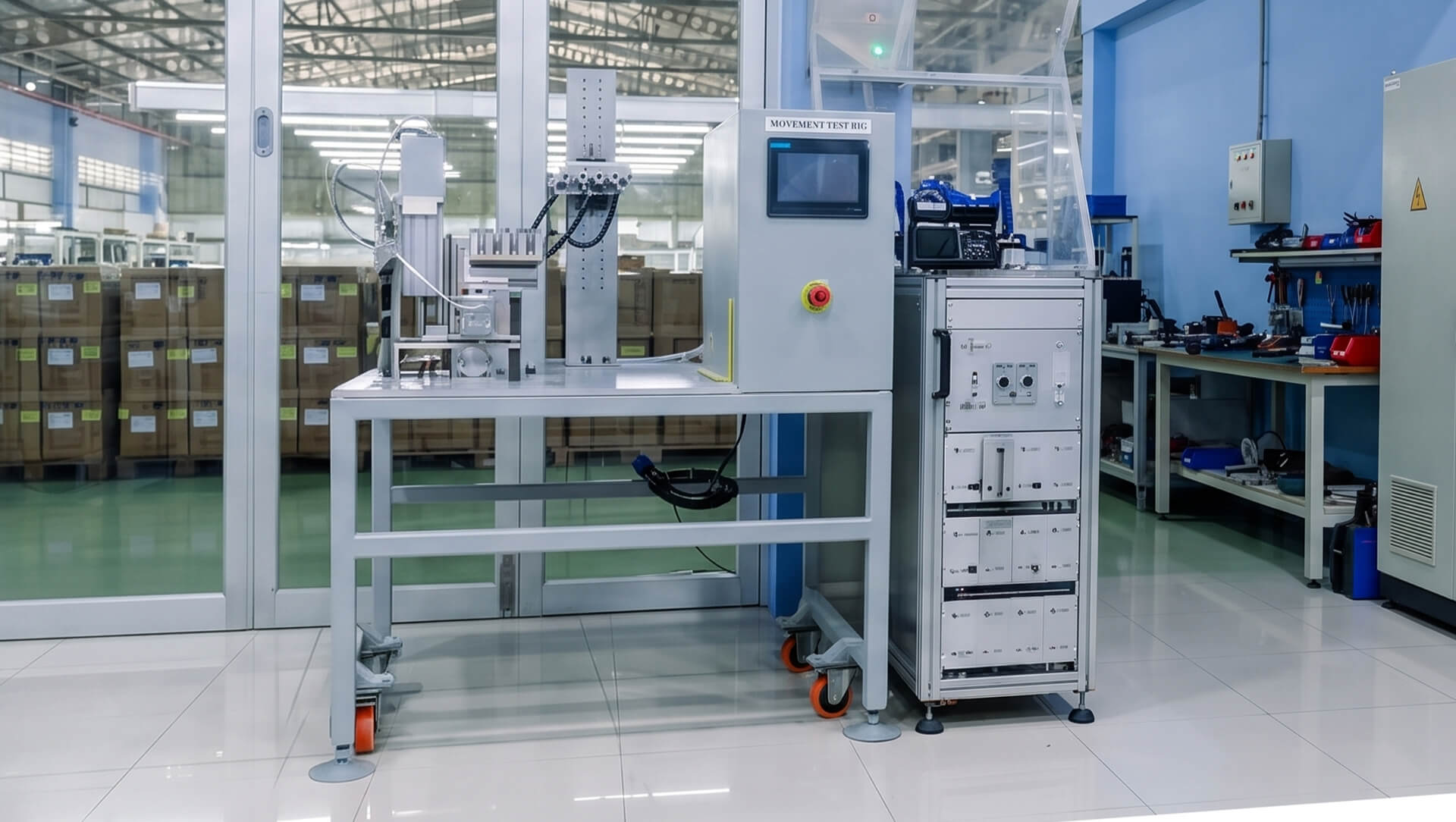 quality assurance control machine test at laboratory of PT Citra Mandiri Wirasakti Indonesia CMW Indonesia