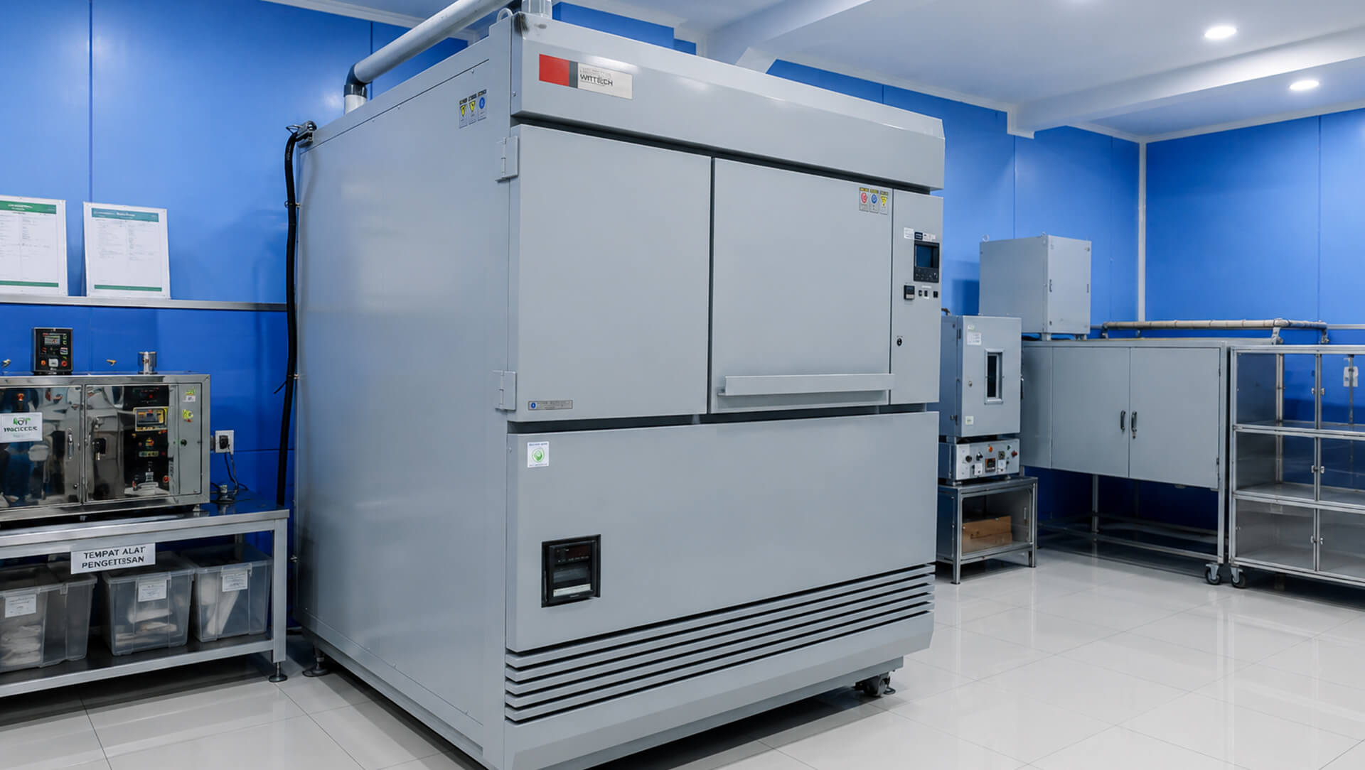 quality assurance control machine test at laboratory of PT Citra Mandiri Wirasakti Indonesia CMW Indonesia